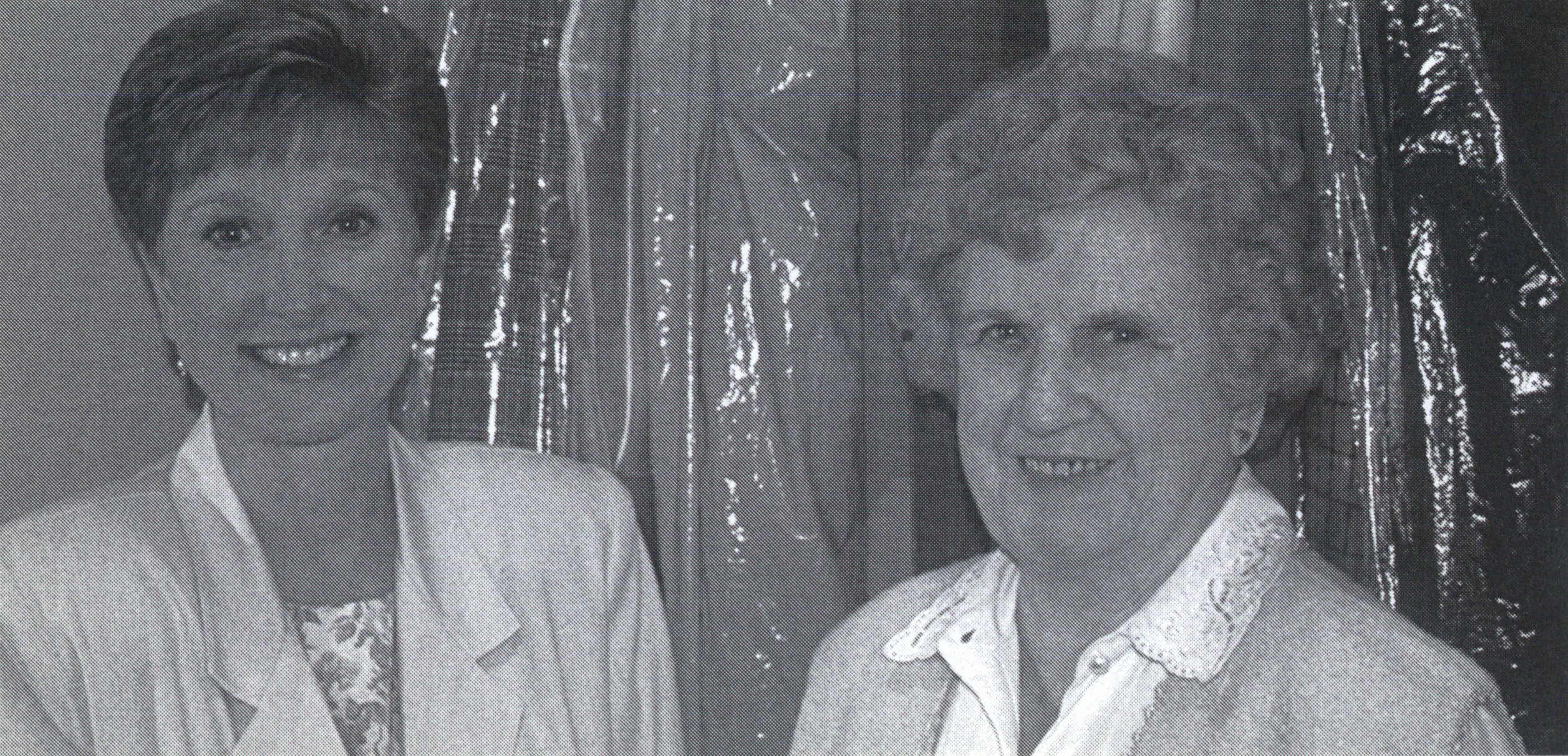 Jean Swann with daughter Martha Miller